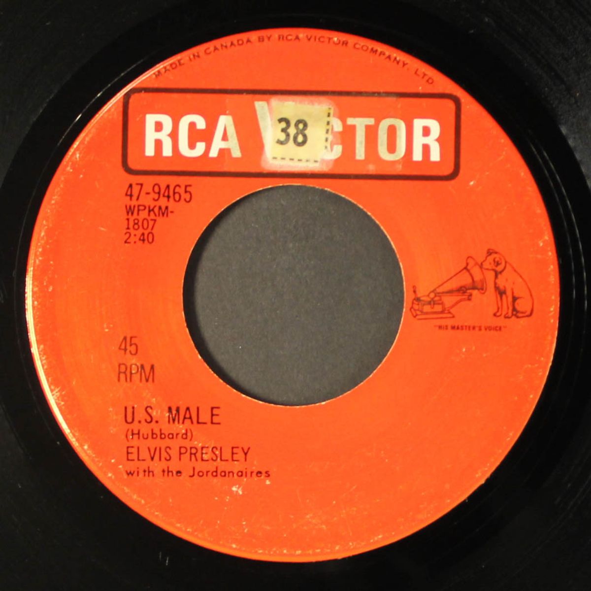 u.s. male / stay away by ELVIS PRESLEY