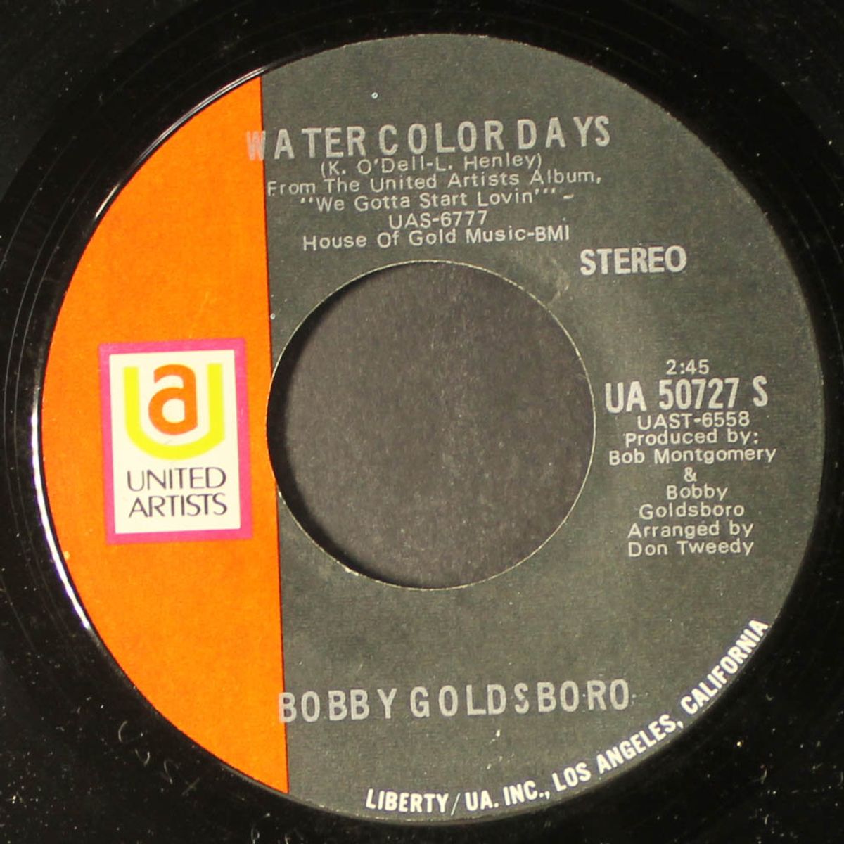 watching scotty grow / water color days by BOBBY GOLDSBORO
