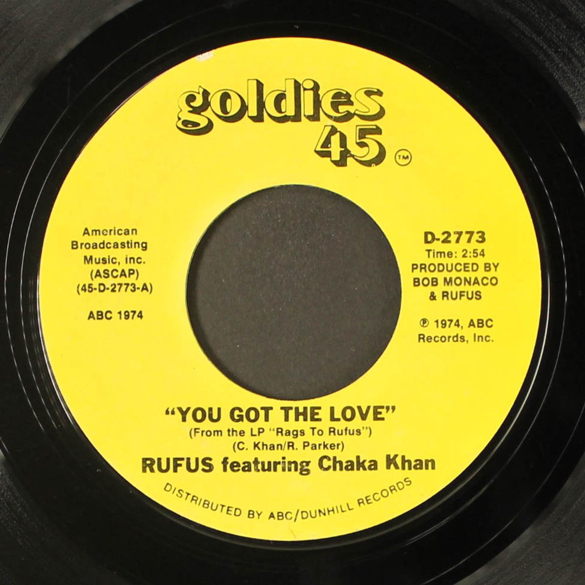 you got the love / once you get started by RUFUS FEATURING CHAKA KHAN