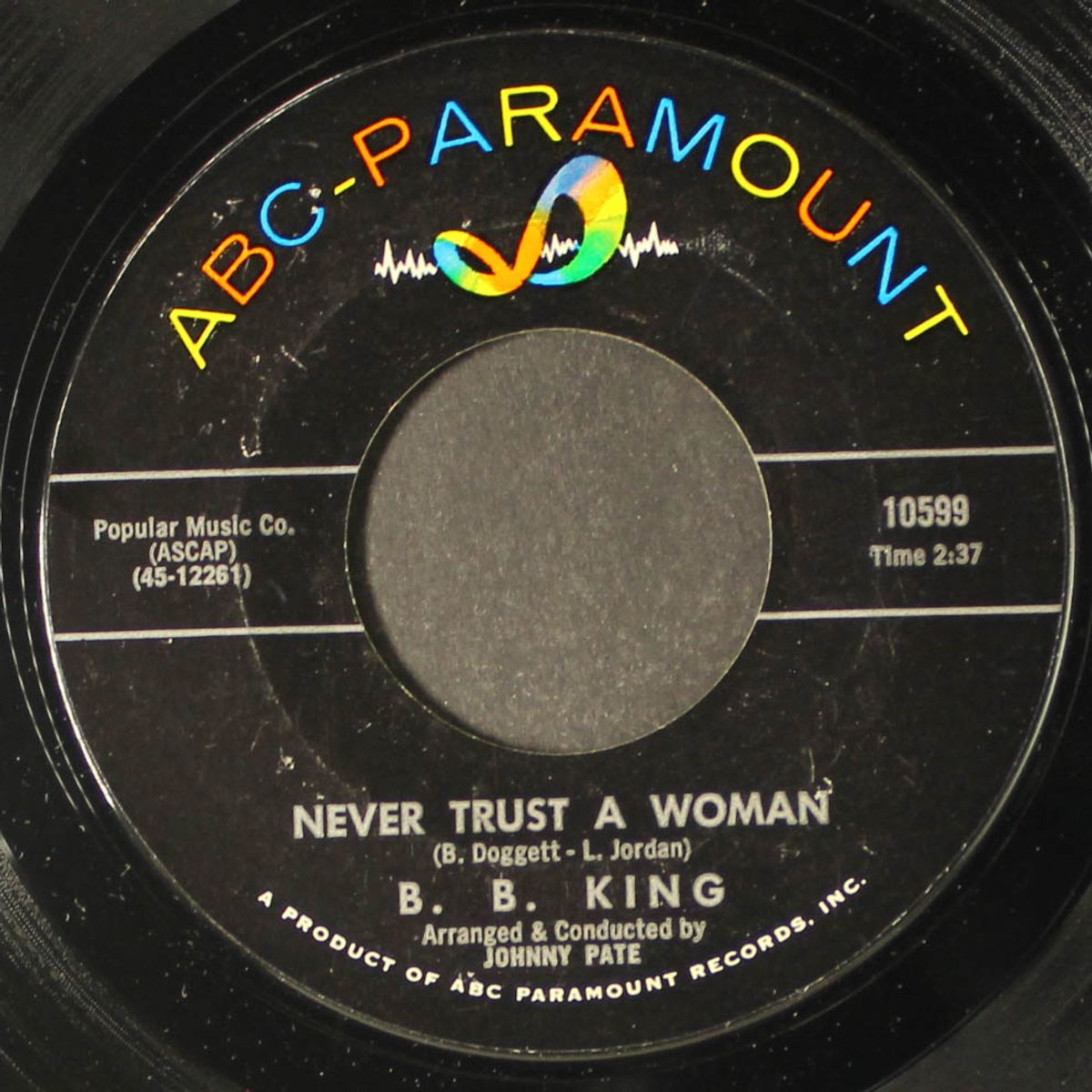 never trust a woman / worryin' blues by B.B. KING