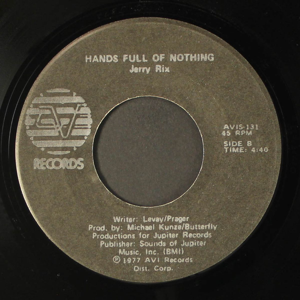 disco train / hands full of nothing by JERRY RIX