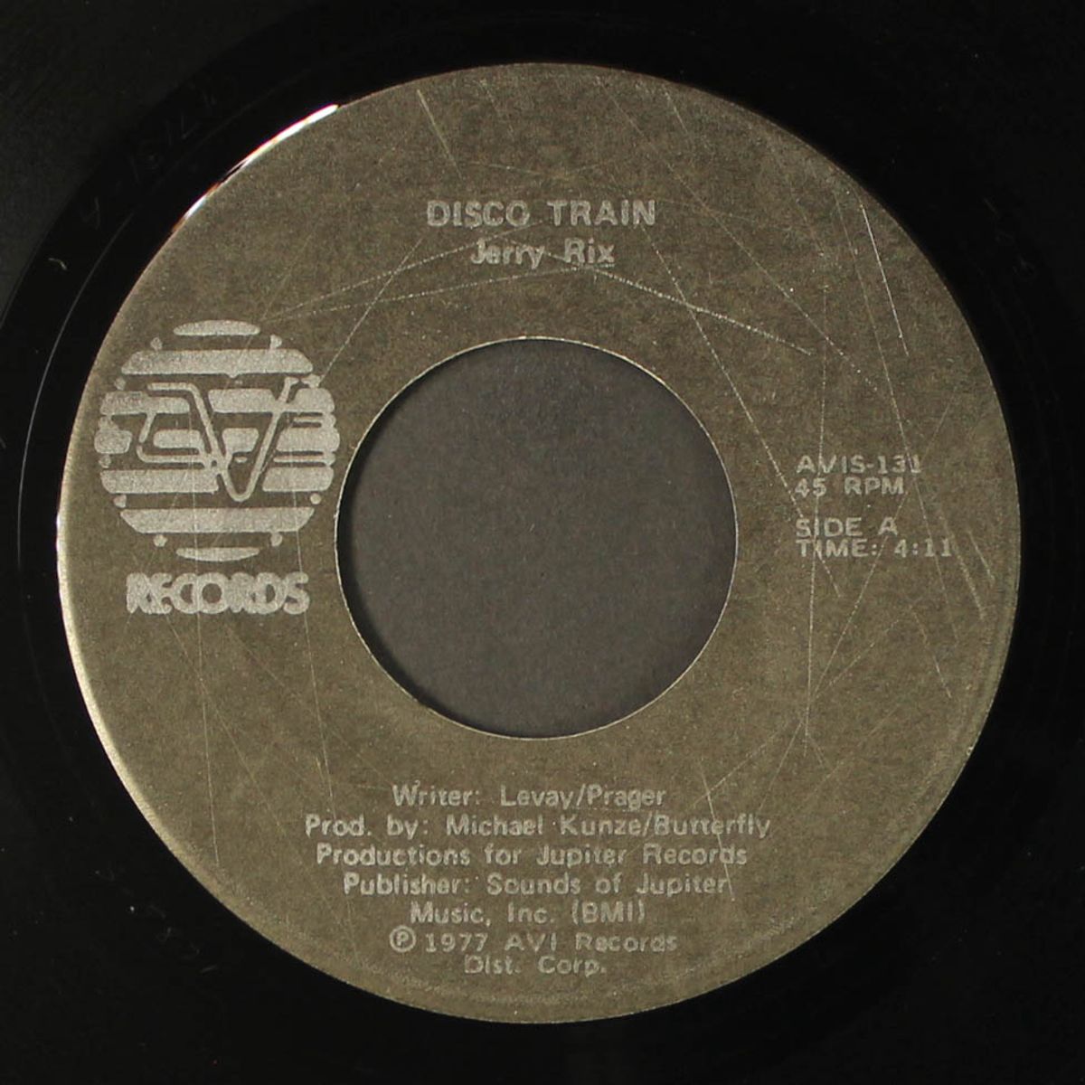 disco train / hands full of nothing by JERRY RIX