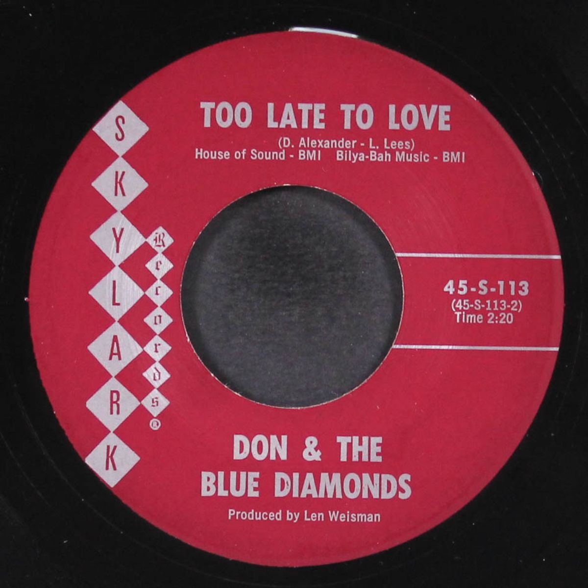 how about that!!! / too late to love by DON & BLUE DIAMONDS