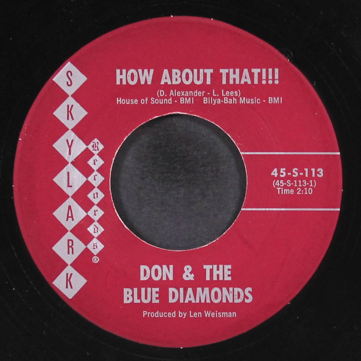 how about that!!! / too late to love by DON & BLUE DIAMONDS