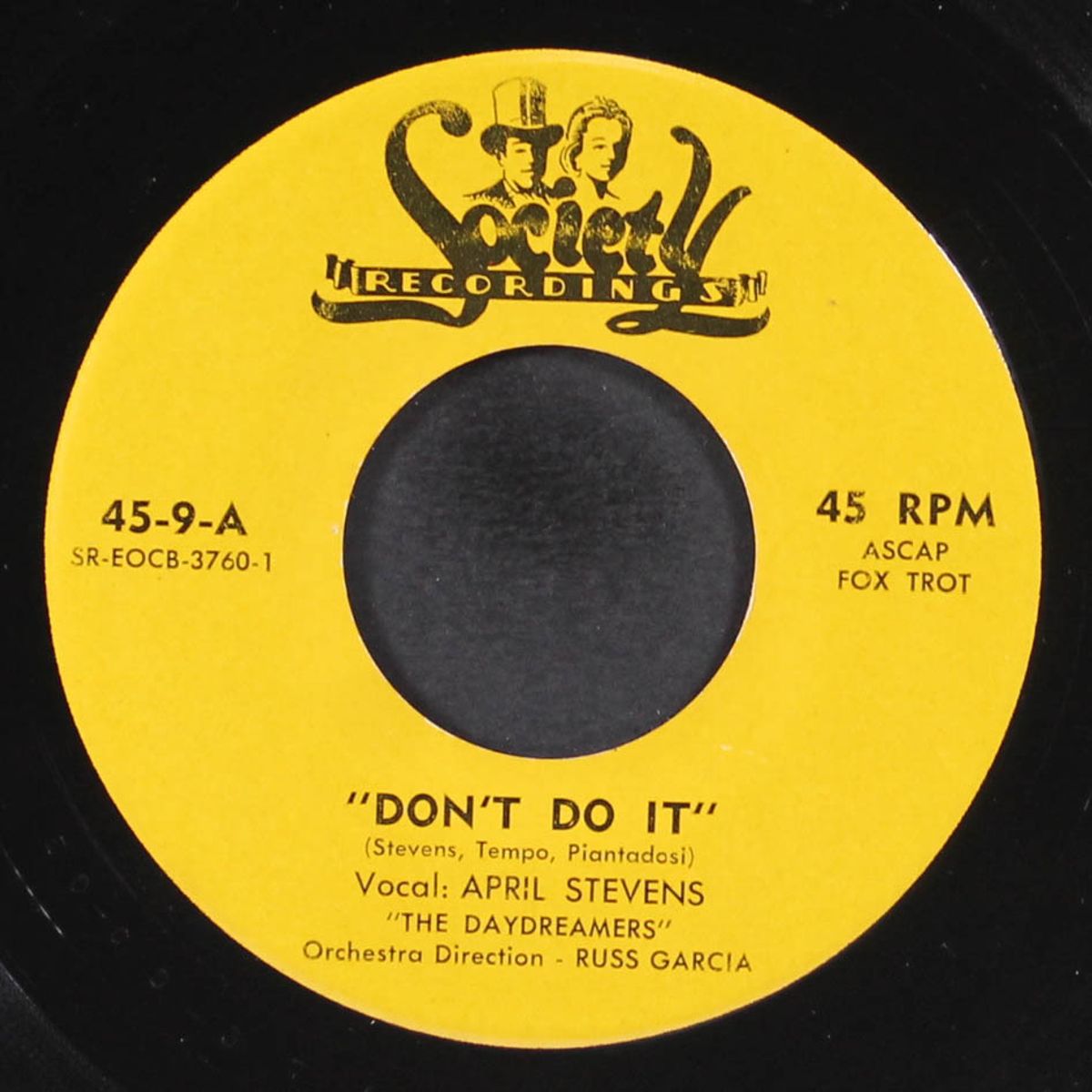 don't do it / the sweetest day by APRIL STEVENS