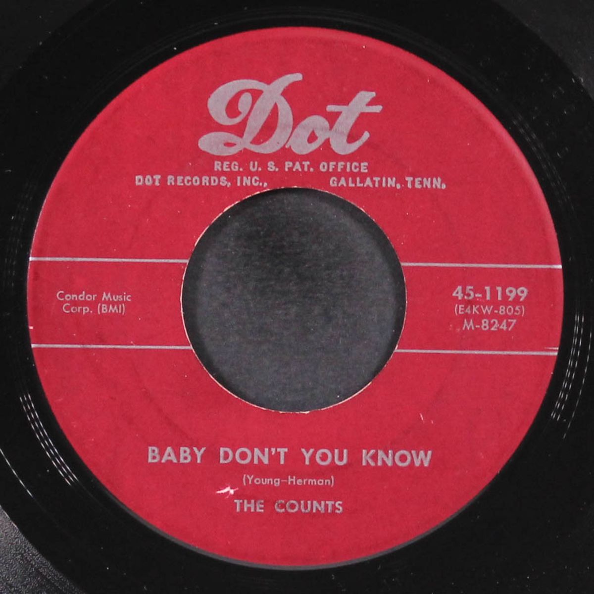 baby don't you know / hot tamales by COUNTS