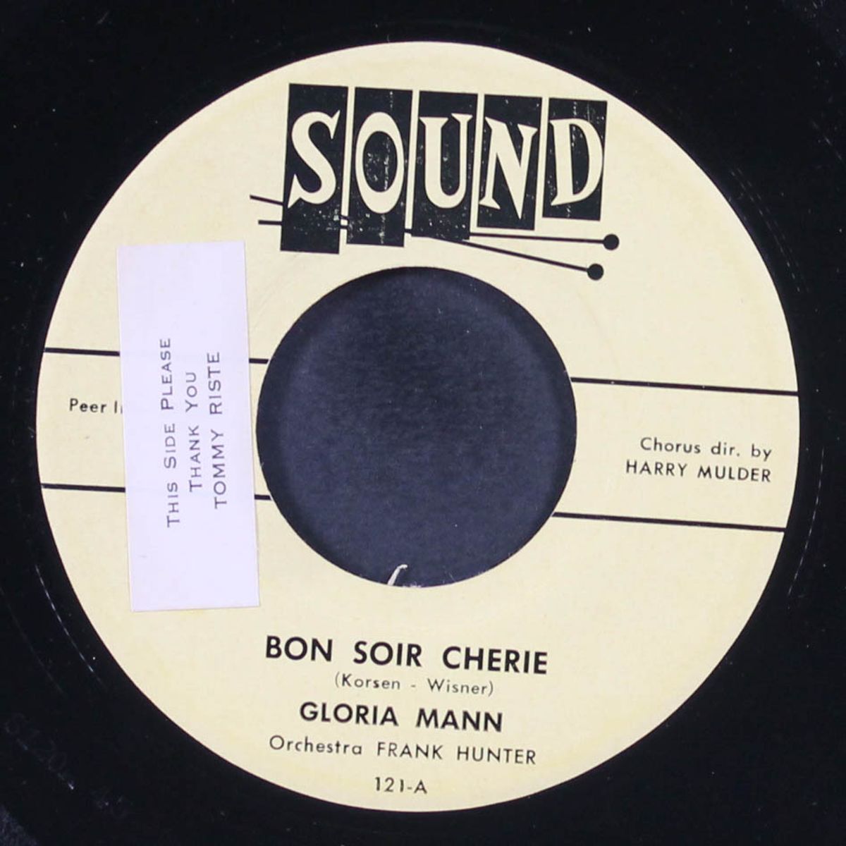 i can tell / bon soir cherie by GLORIA MANN