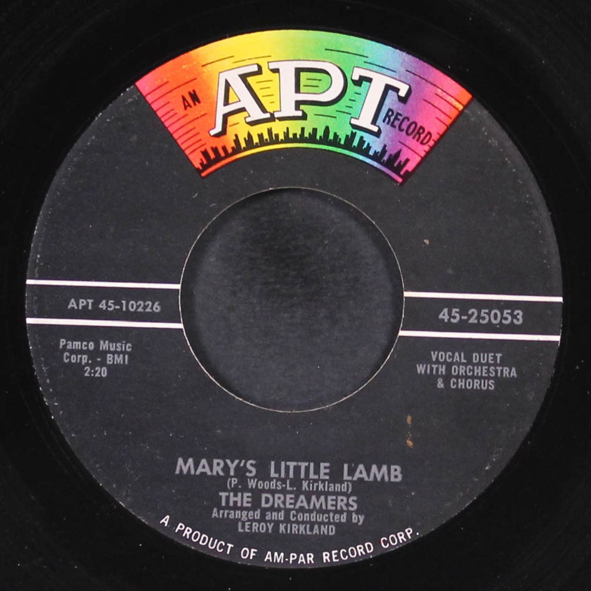 i sing this song / mary's little lamb by DREAMERS