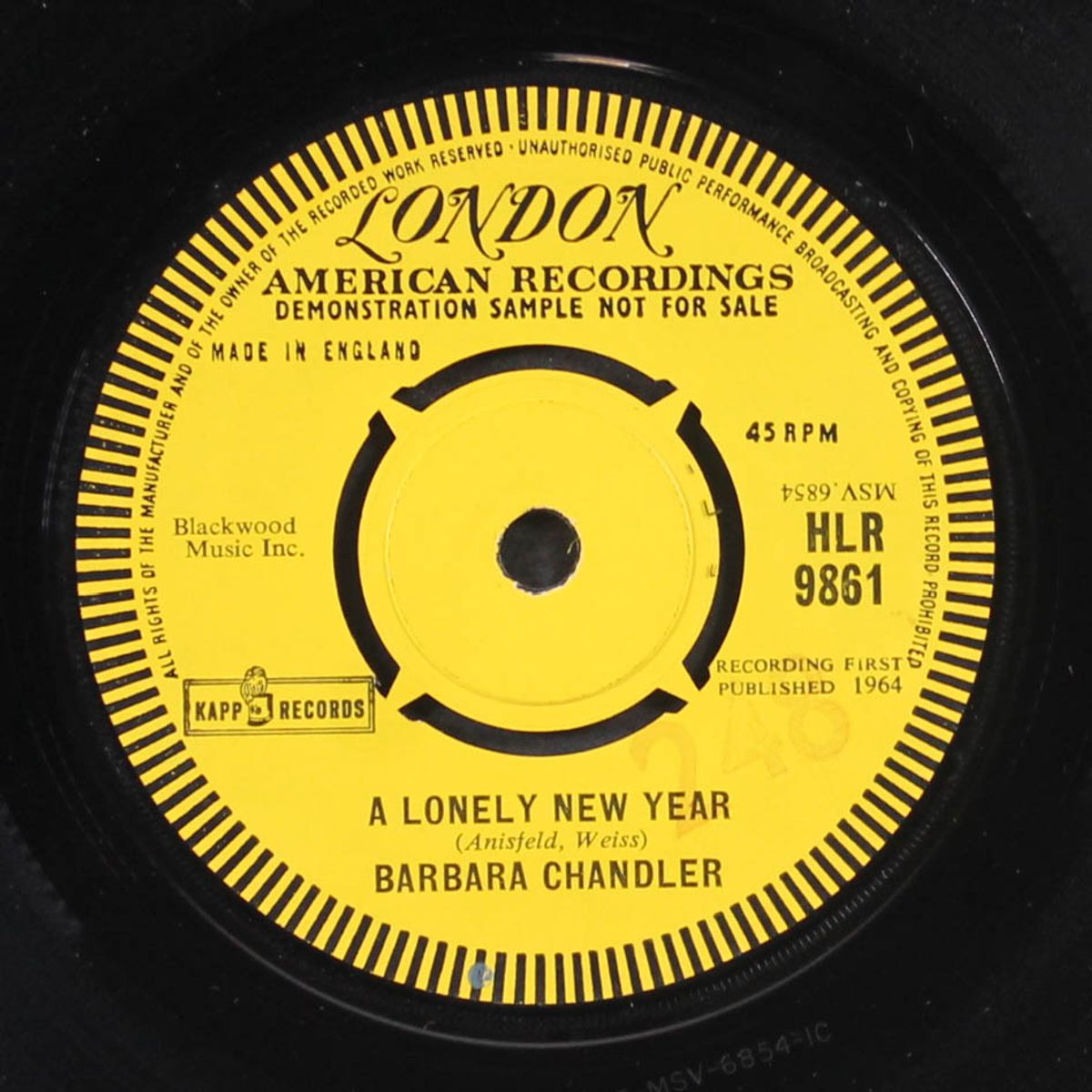 i'm going out with the girls / a lonely new year by BARBARA CHANDLER