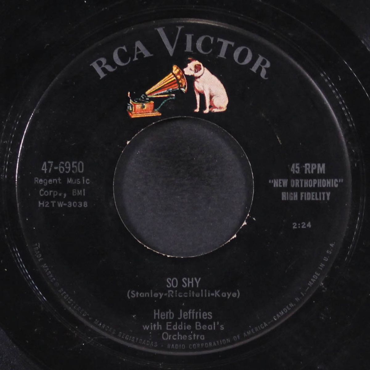 mailman, bring me no more blues / so shy by HERB JEFFRIES