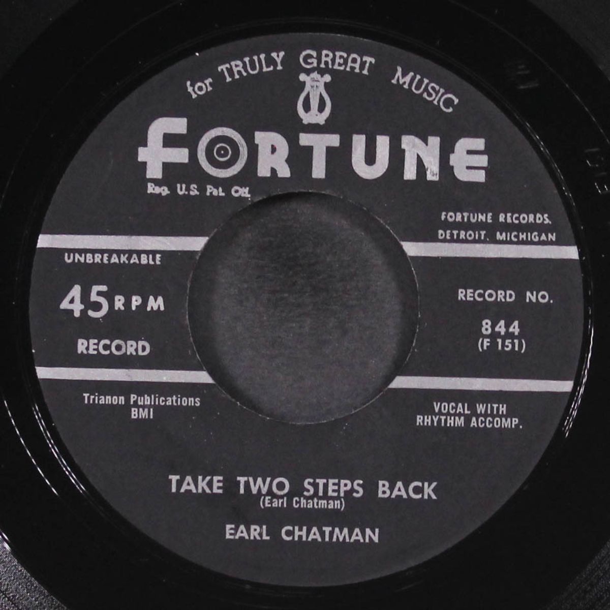 take two steps back / loving you baby by EARL CHATMAN