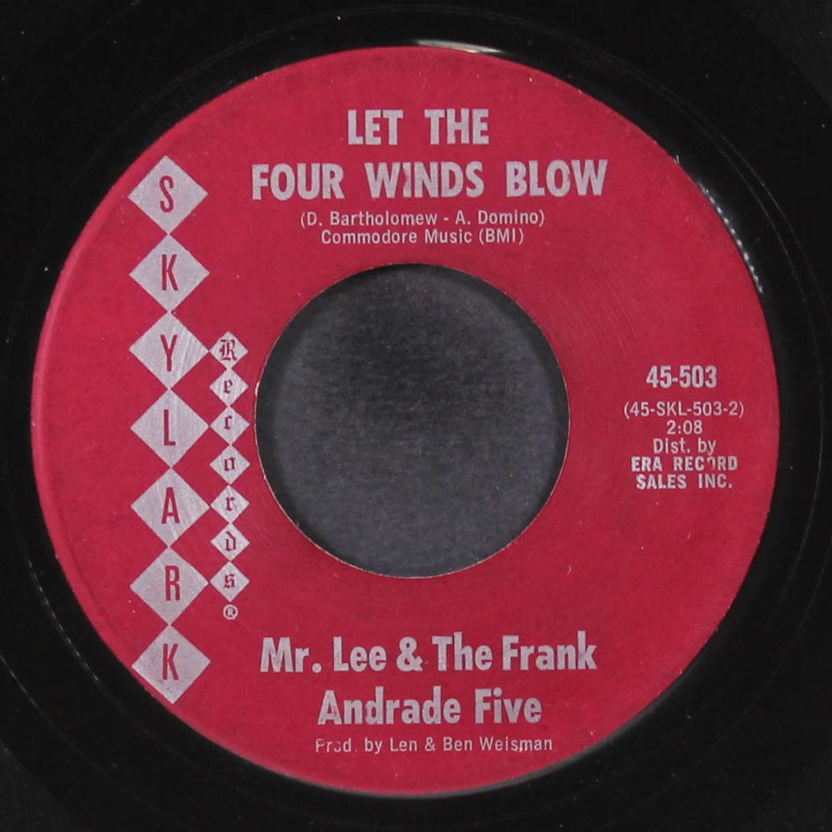 hey mrs. jones / let the four winds blow by MR. LEE & FRANK ANDRADE FIVE