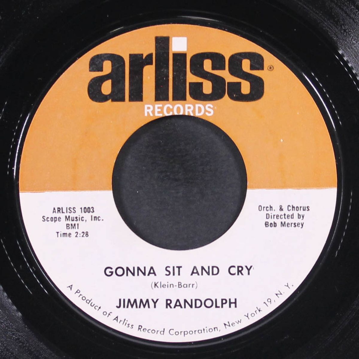 in the garden / gonna sit and cry by JIMMY RANDOLPH