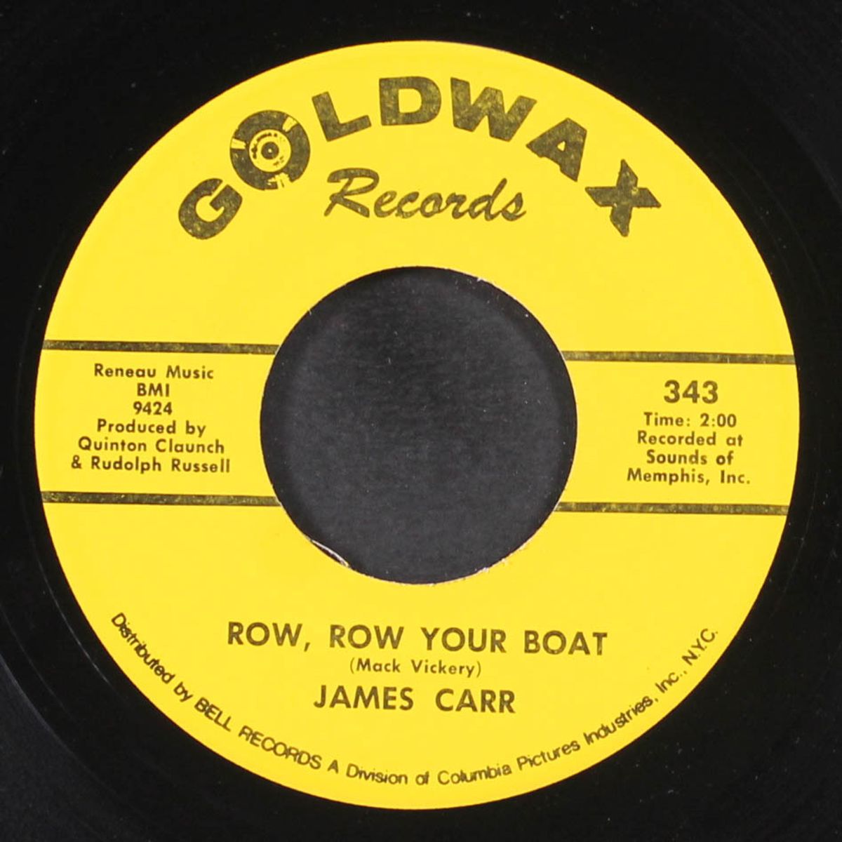 everybody needs somebody / row, row your boat by JAMES CARR