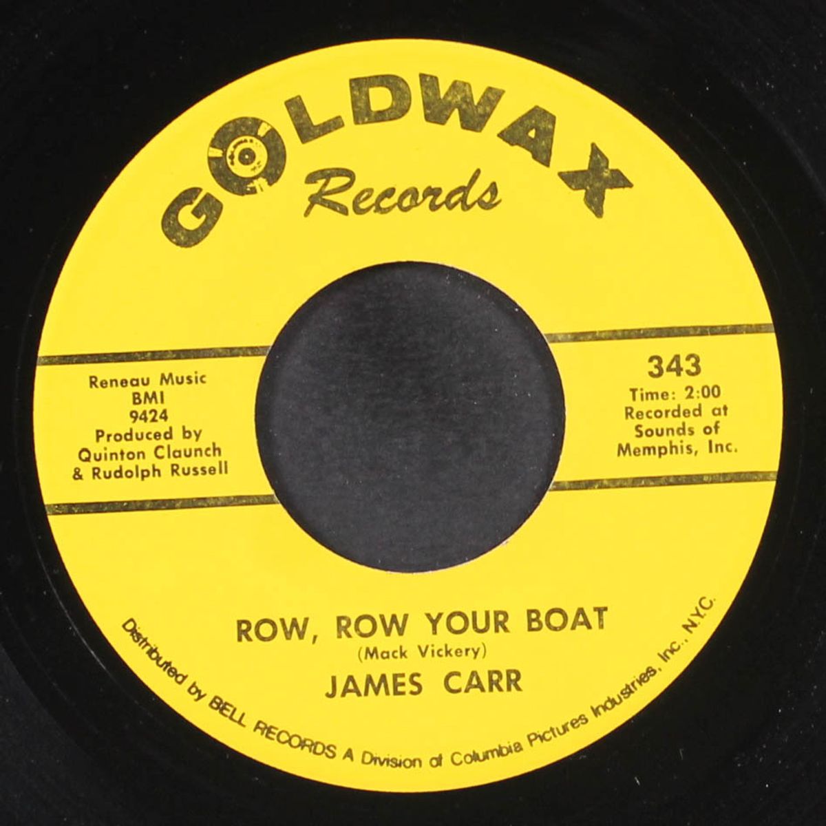 everybody needs somebody / row, row your boat by JAMES CARR