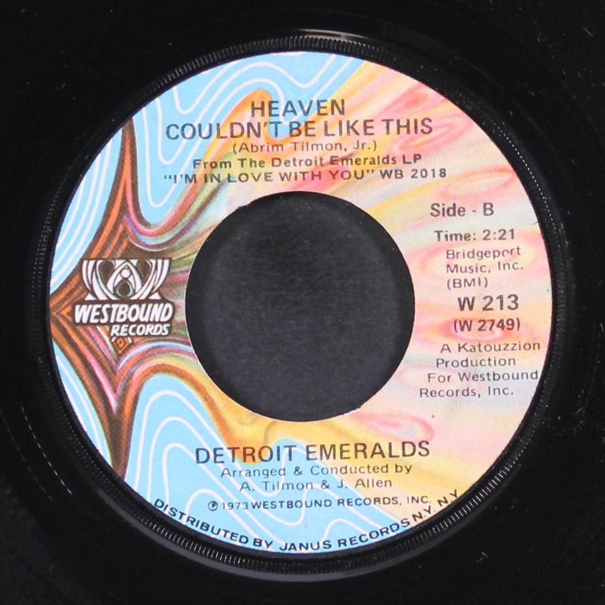 you're gettin' a little too smart / heaven couldn't be like this by DETROIT EMERALDS