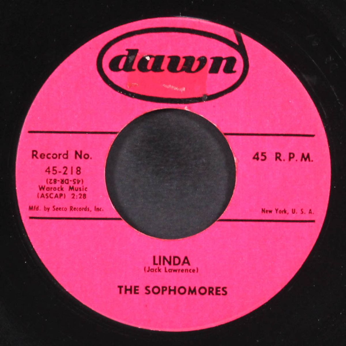 linda / i get a thrill by SOPHOMORES