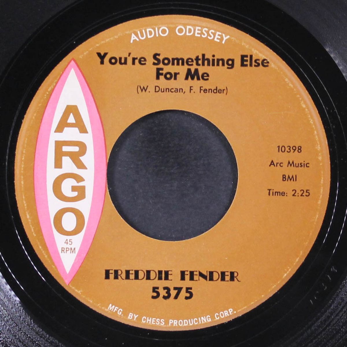a man can cry / you're something else for me by FREDDIE FENDER