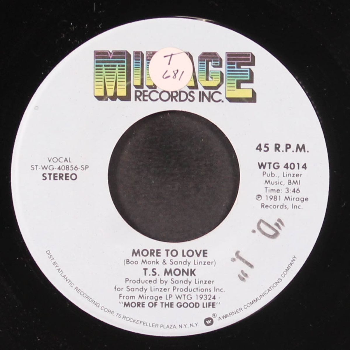 more to love / falling in love with you by T.S. MONK