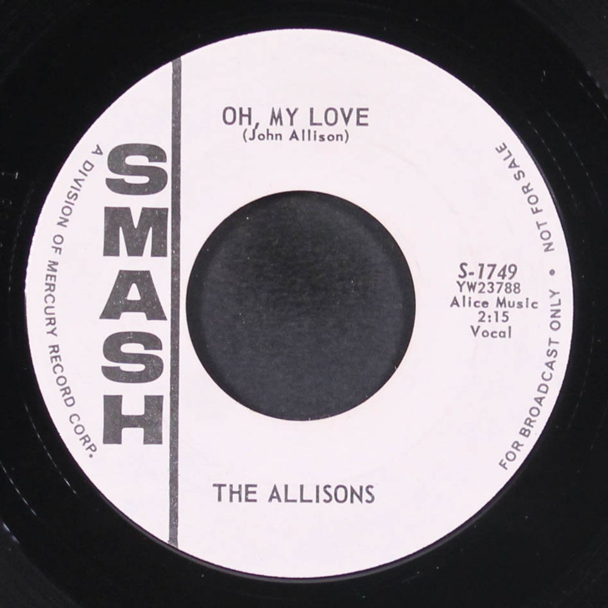 lessons in love / oh, my love by ALLISONS