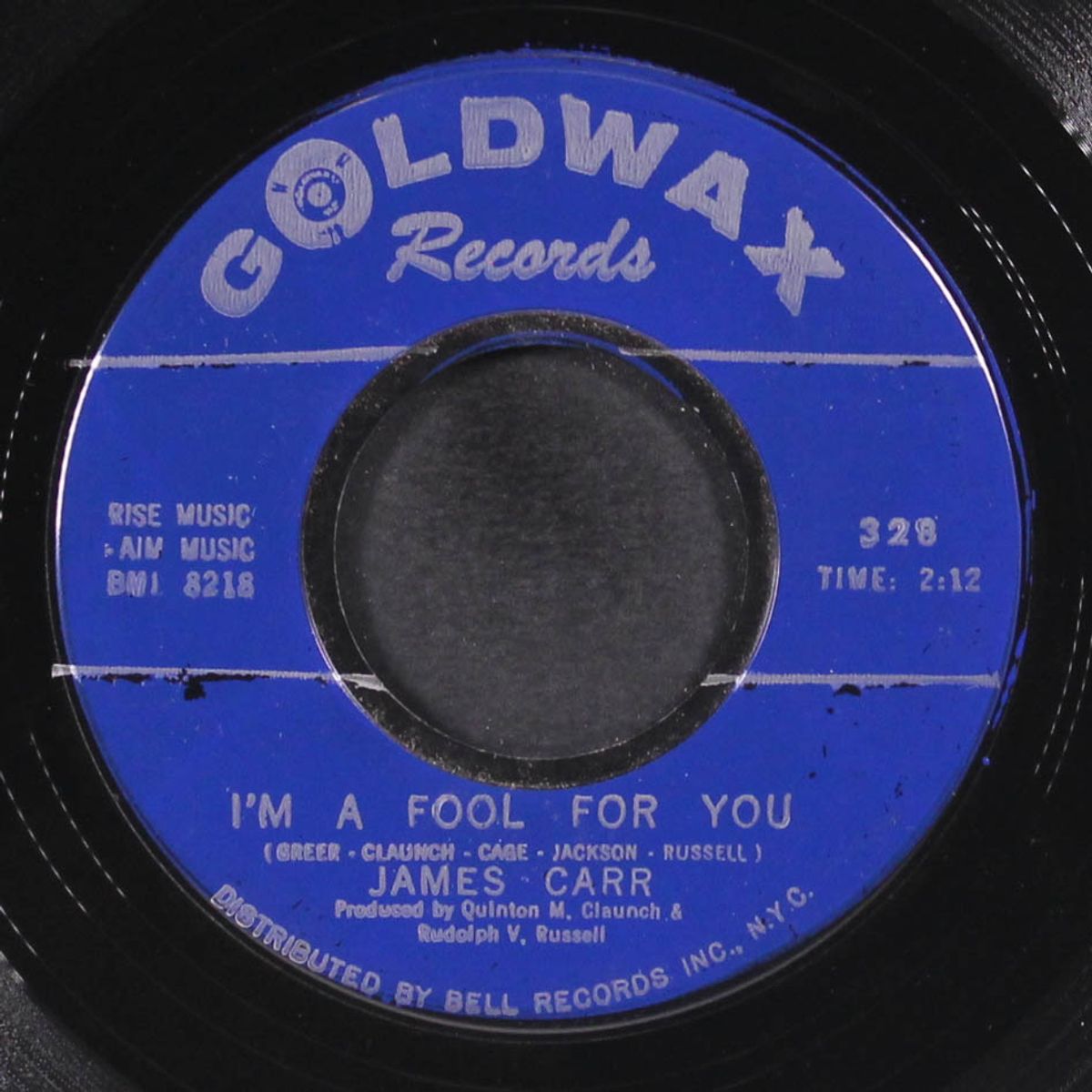 gonna send you back to georgia / i'm a fool for you by JAMES CARR