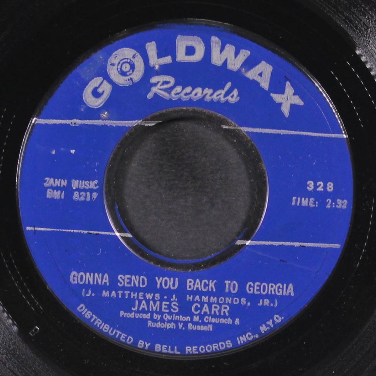 gonna send you back to georgia / i'm a fool for you by JAMES CARR