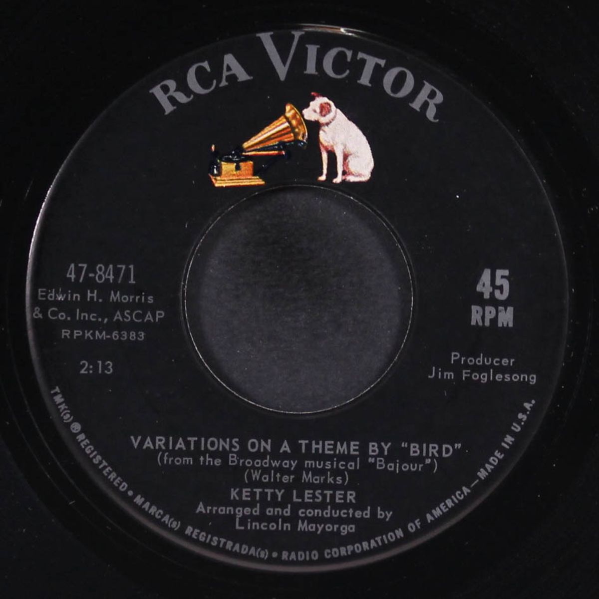 you go your way / variations on a theme by bird by KETTY LESTER