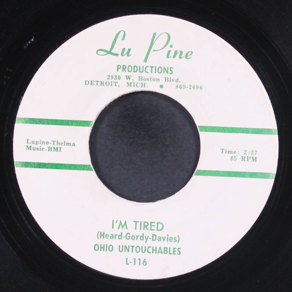 i'm tired / up town by OHIO UNTOUCHABLES