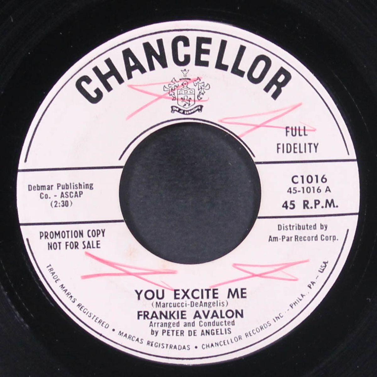 darlin' / you excite me by FRANKIE AVALON