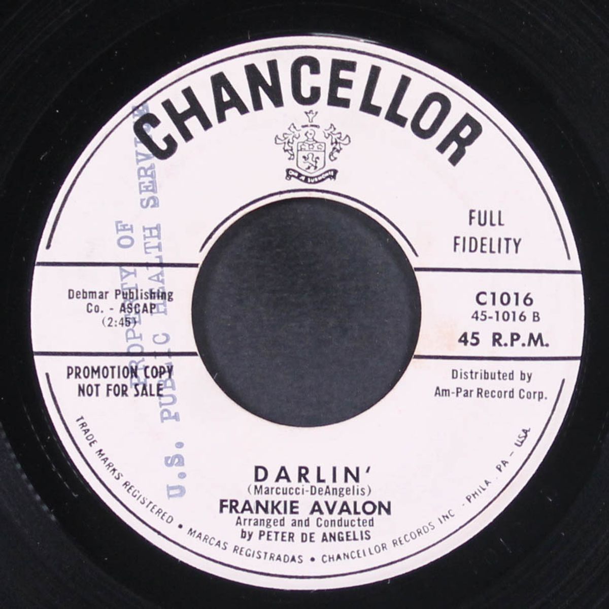 darlin' / you excite me by FRANKIE AVALON