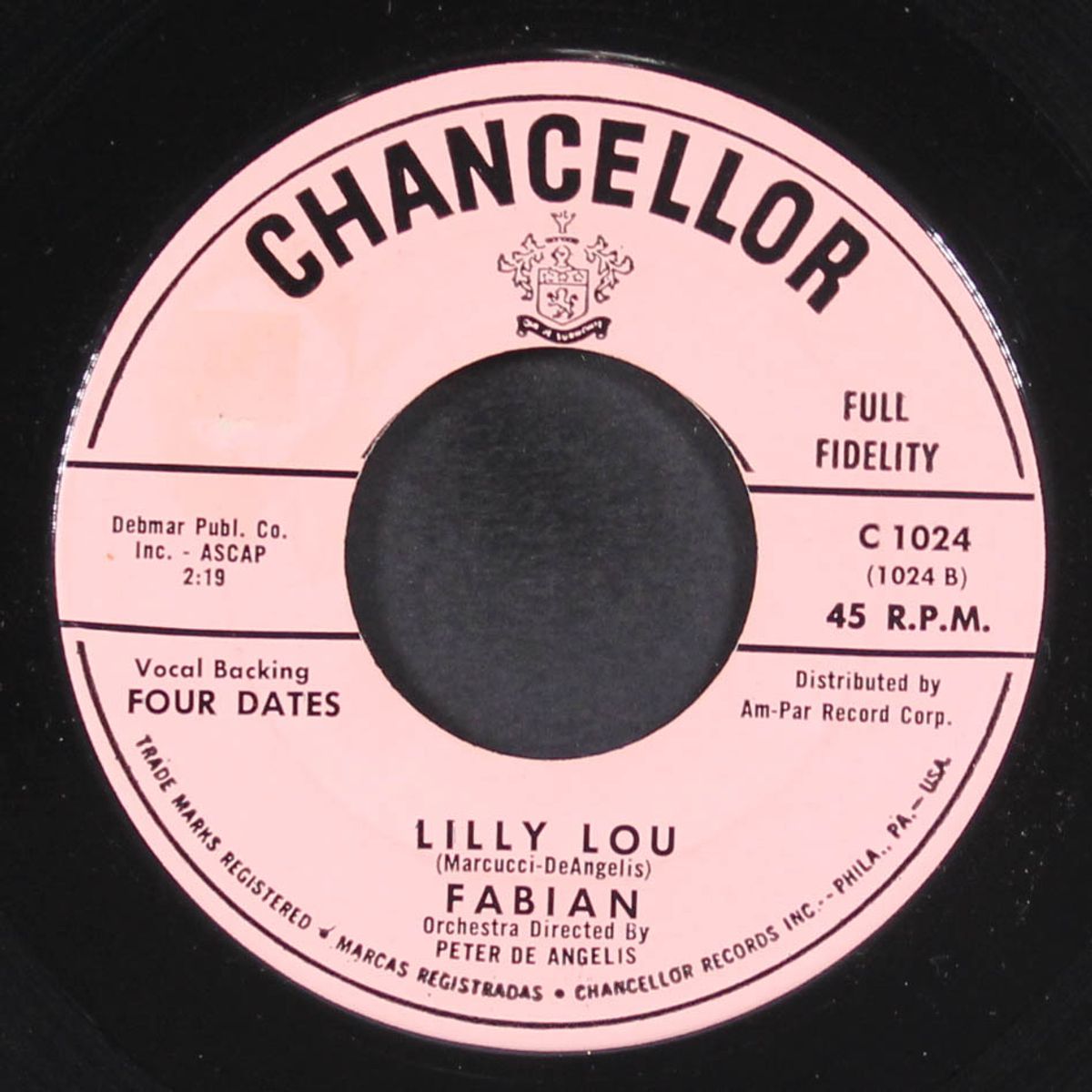 be my steady date / lilly lou by FABIAN