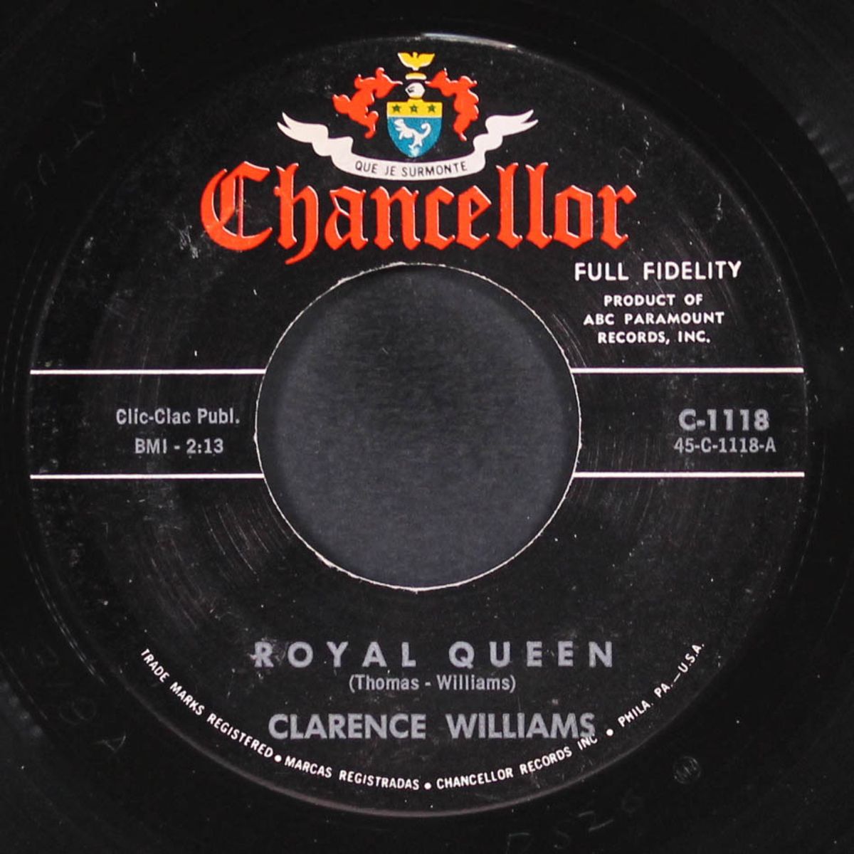 love me / royal queen by CLARENCE WILLIAMS & GROUP