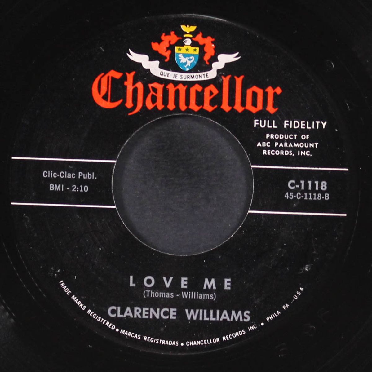 love me / royal queen by CLARENCE WILLIAMS & GROUP