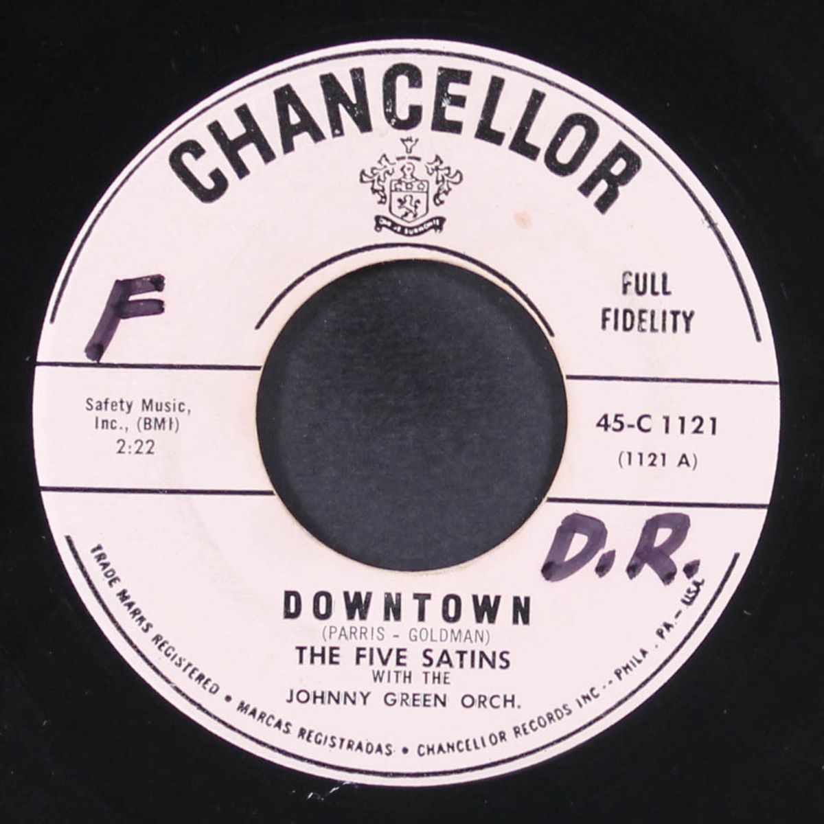 do you remember? / downtown by FIVE SATINS