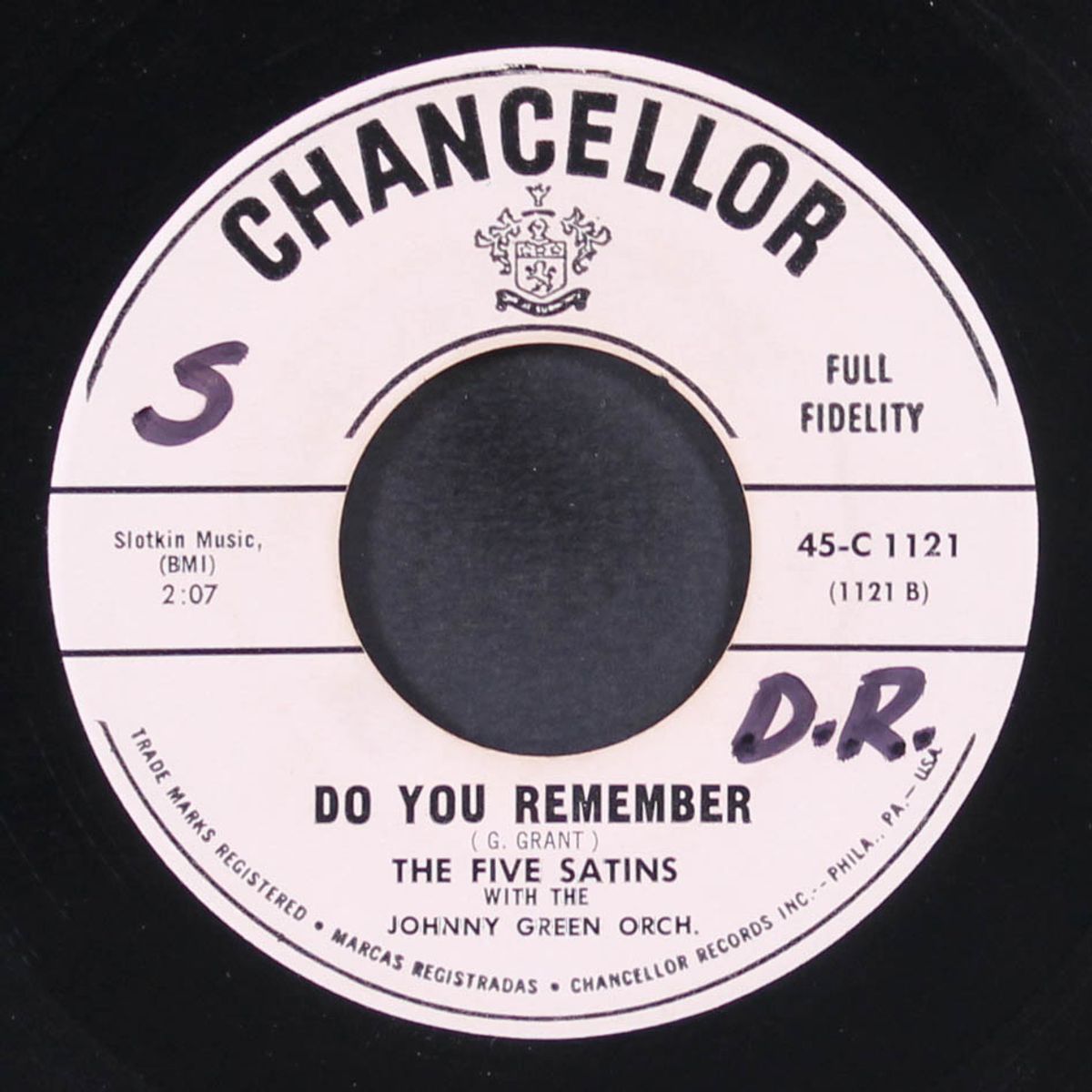 do you remember? / downtown by FIVE SATINS