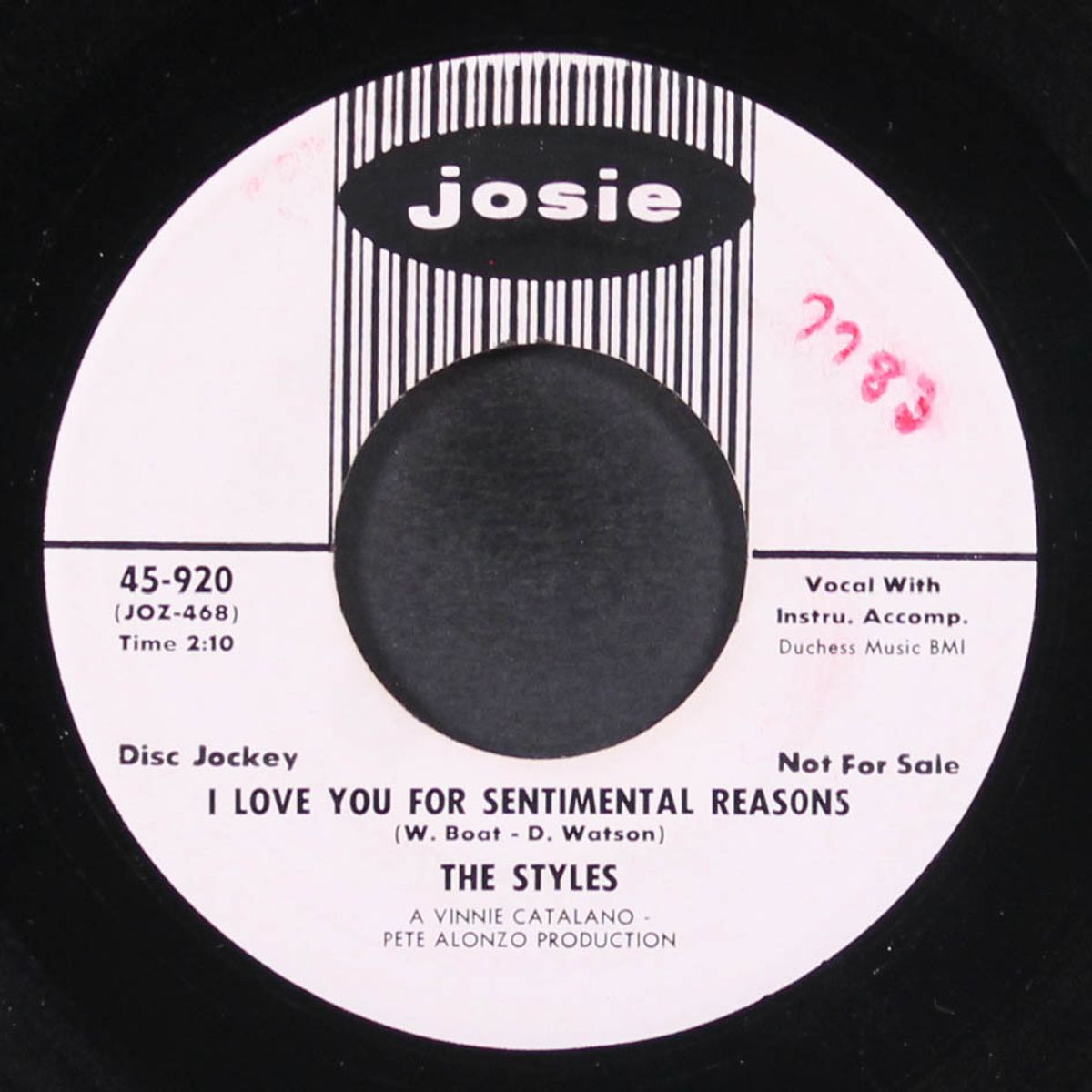 school bells to chapel bells / i love you for sentimental reasons by STYLES