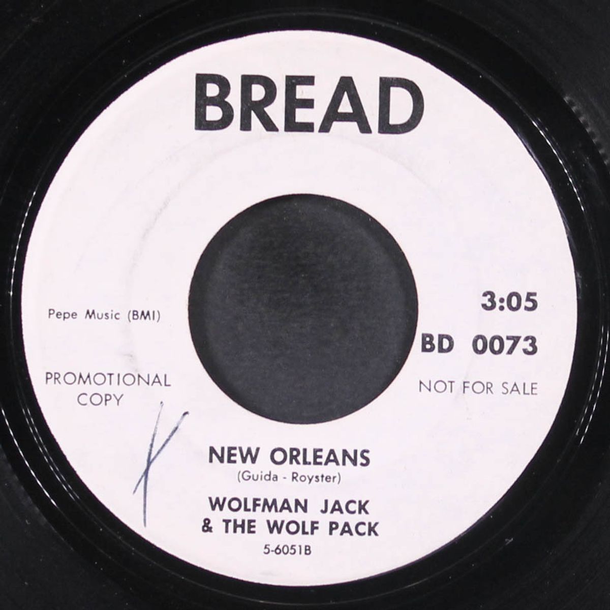 don't you just know it / new orleans by WOLFMAN JACK