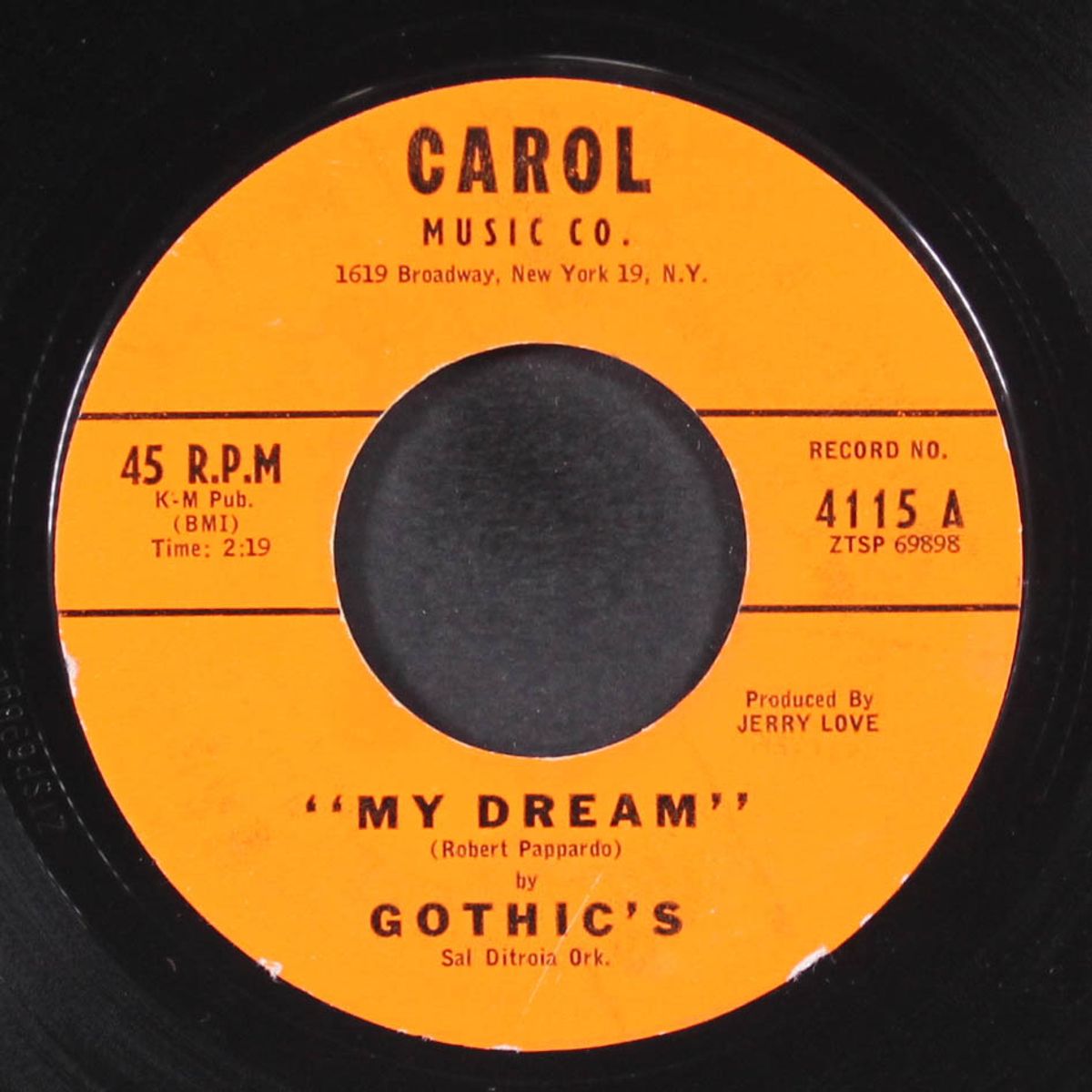 my dream / love you too much by GOTHIC'S