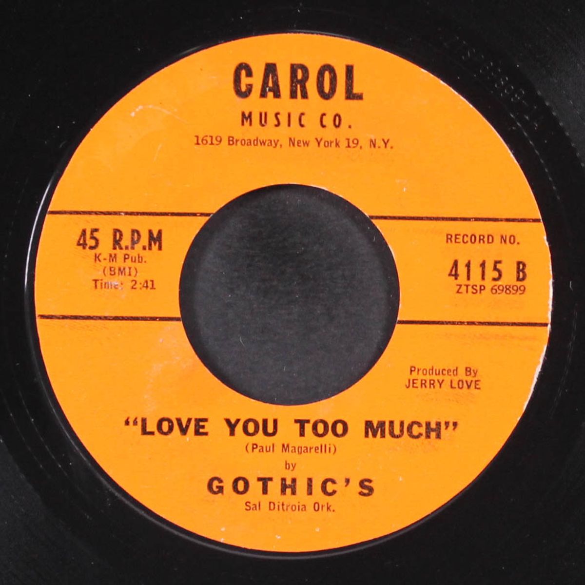 my dream / love you too much by GOTHIC'S
