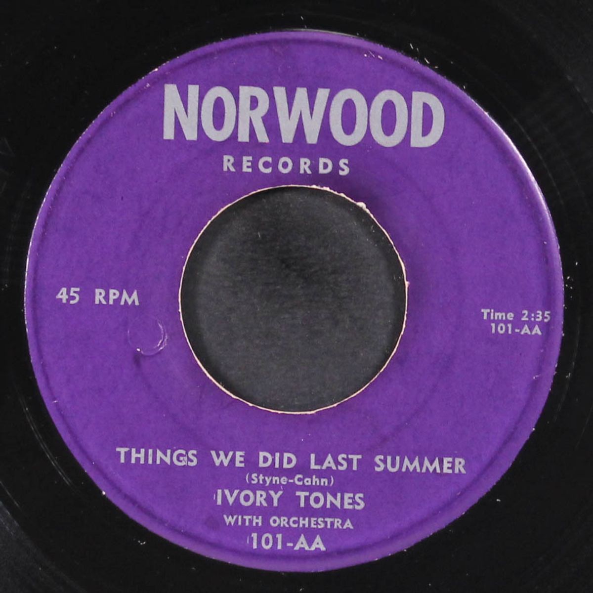 little fool / the things we did last summer by IVORY TONES