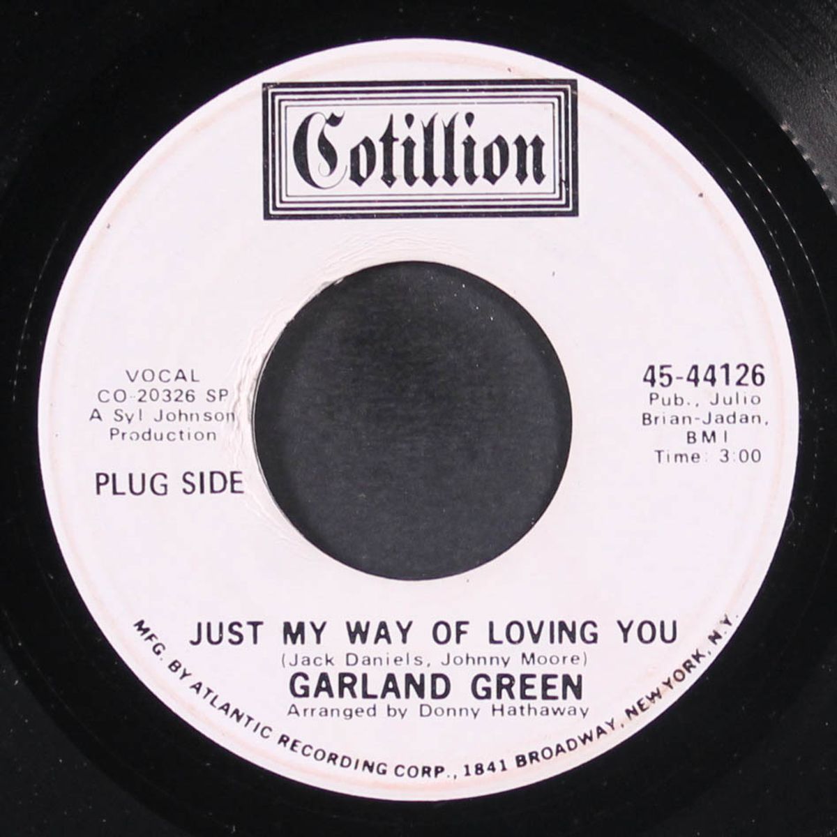 just my way of loving you / always be my baby by GARLAND GREEN