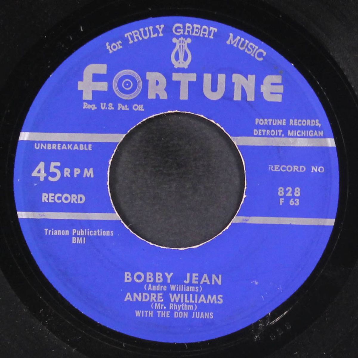 it's all over / bobby jean by ANDRE WILLIAMS & DON JUANS