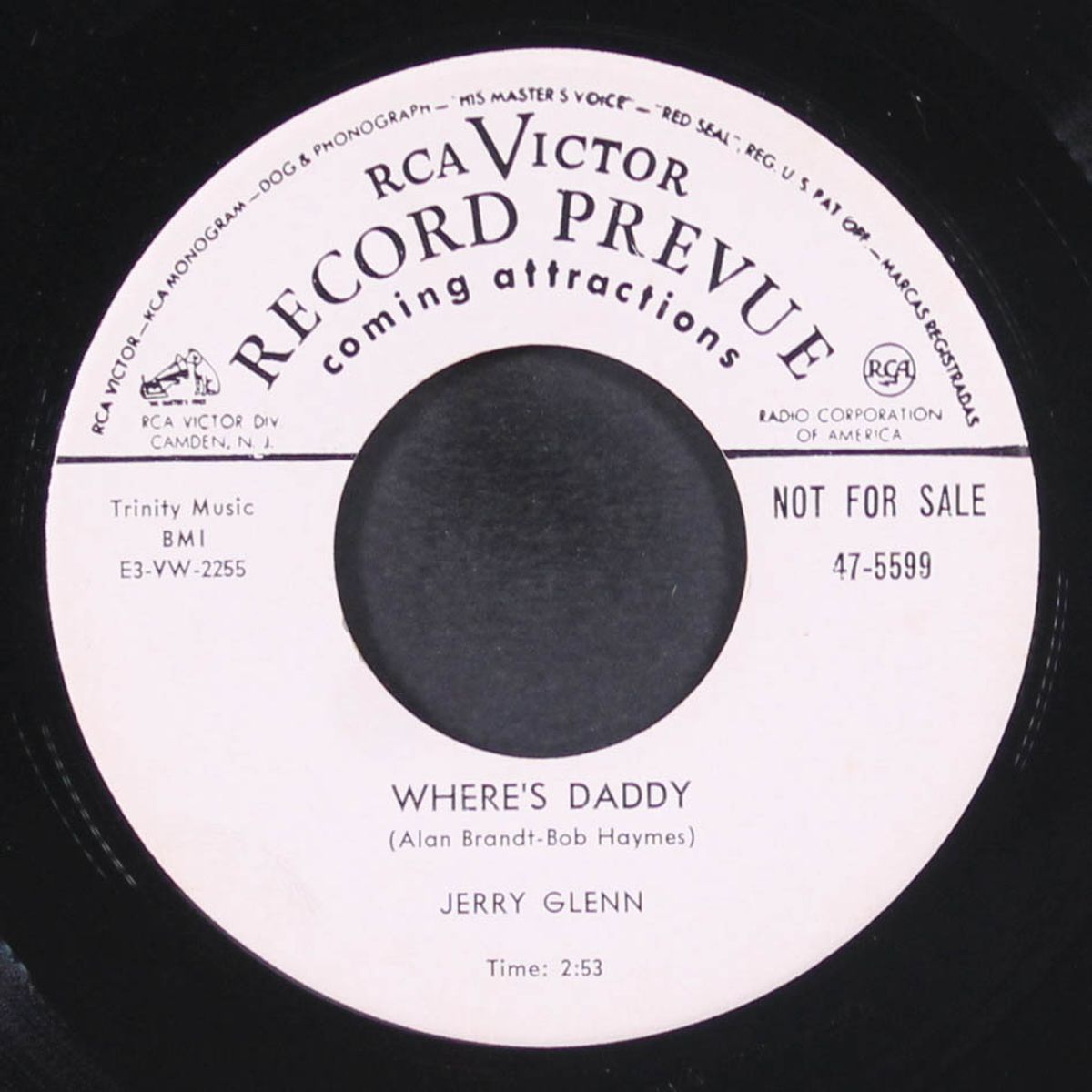 where's daddy / no survivors by JERRY GLENN