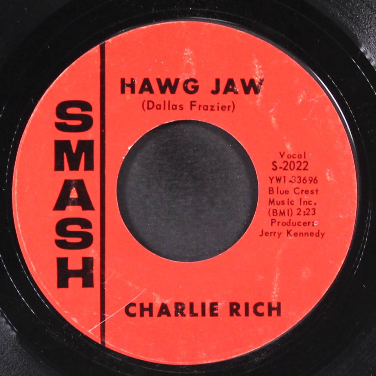 something just came over me / hawg jaw by CHARLIE RICH