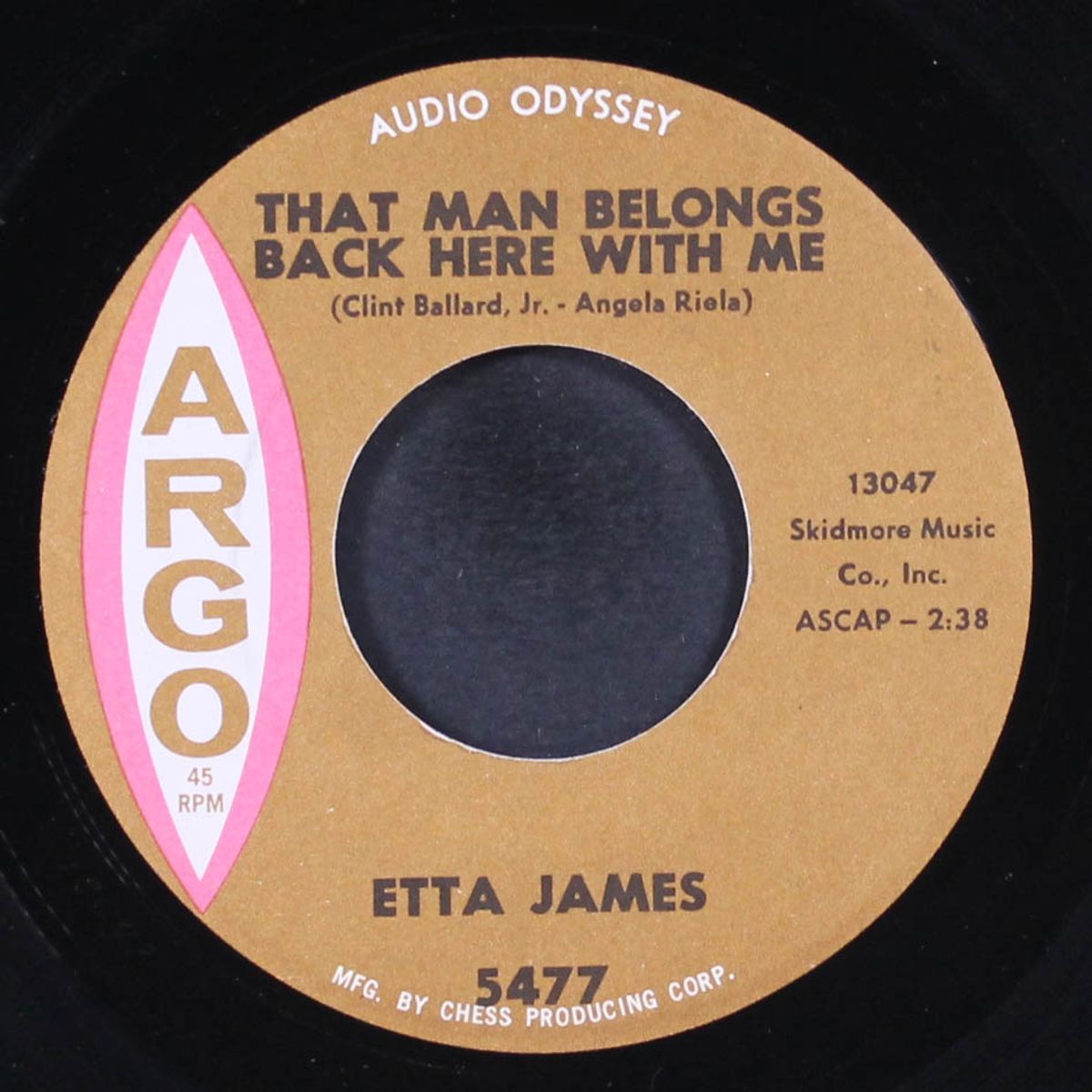 breaking point / that man belongs back here with me by ETTA JAMES
