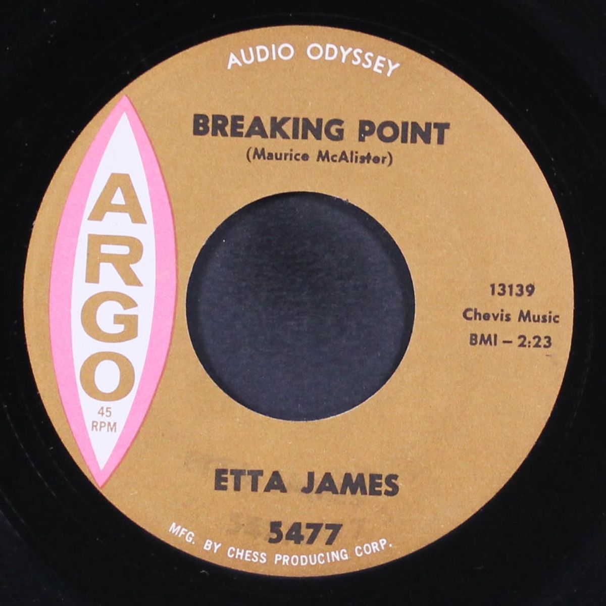 breaking point / that man belongs back here with me by ETTA JAMES