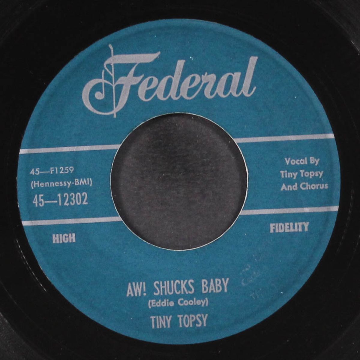 aw! shucks baby / miss you so by TINY TOPSY