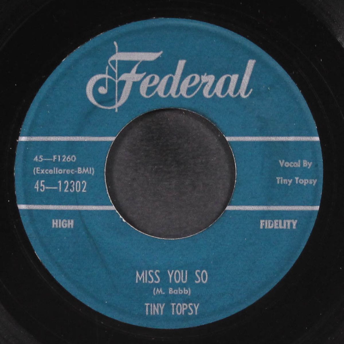 aw! shucks baby / miss you so by TINY TOPSY