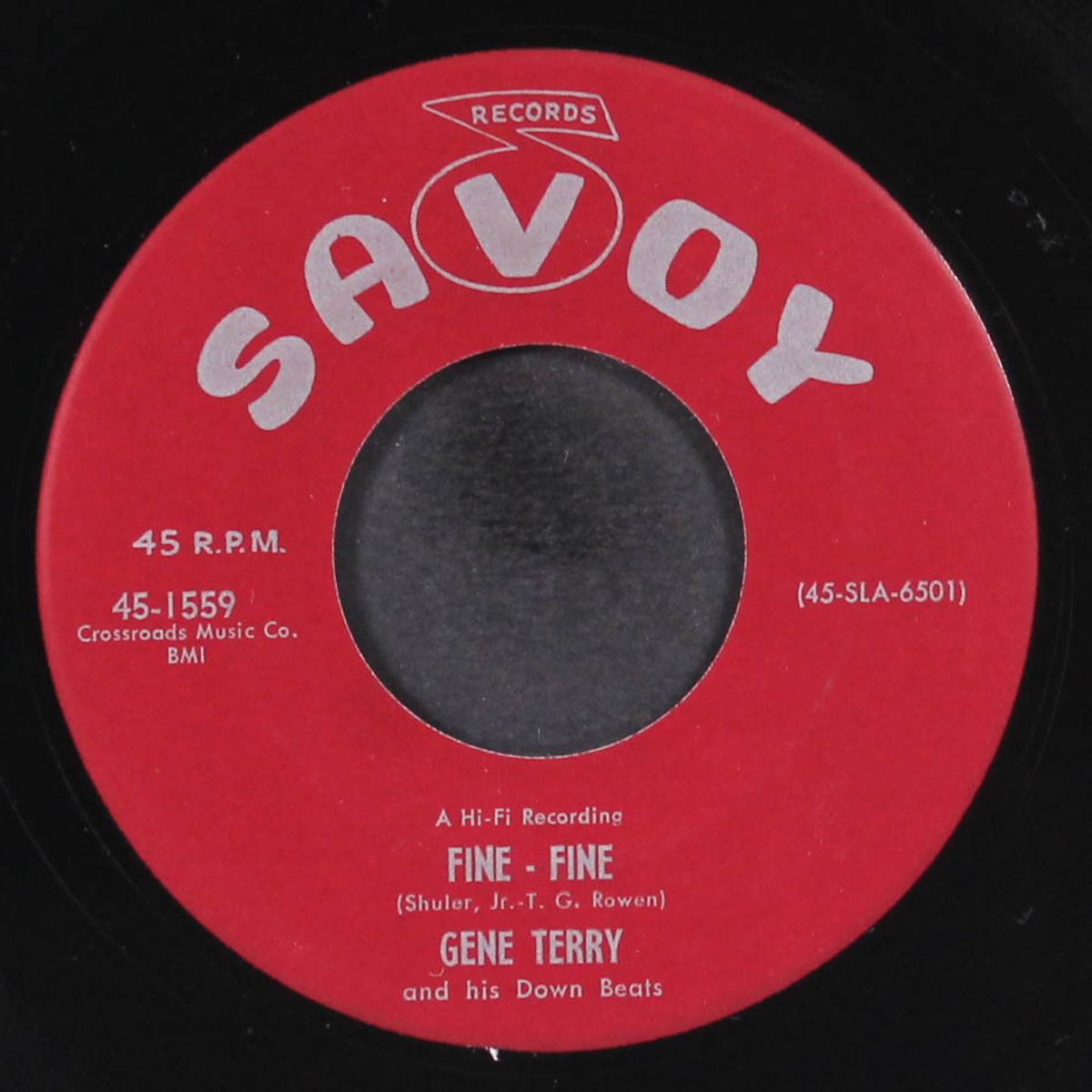 fine, fine / this should go on forever by GENE TERRY / RONNIE DEE