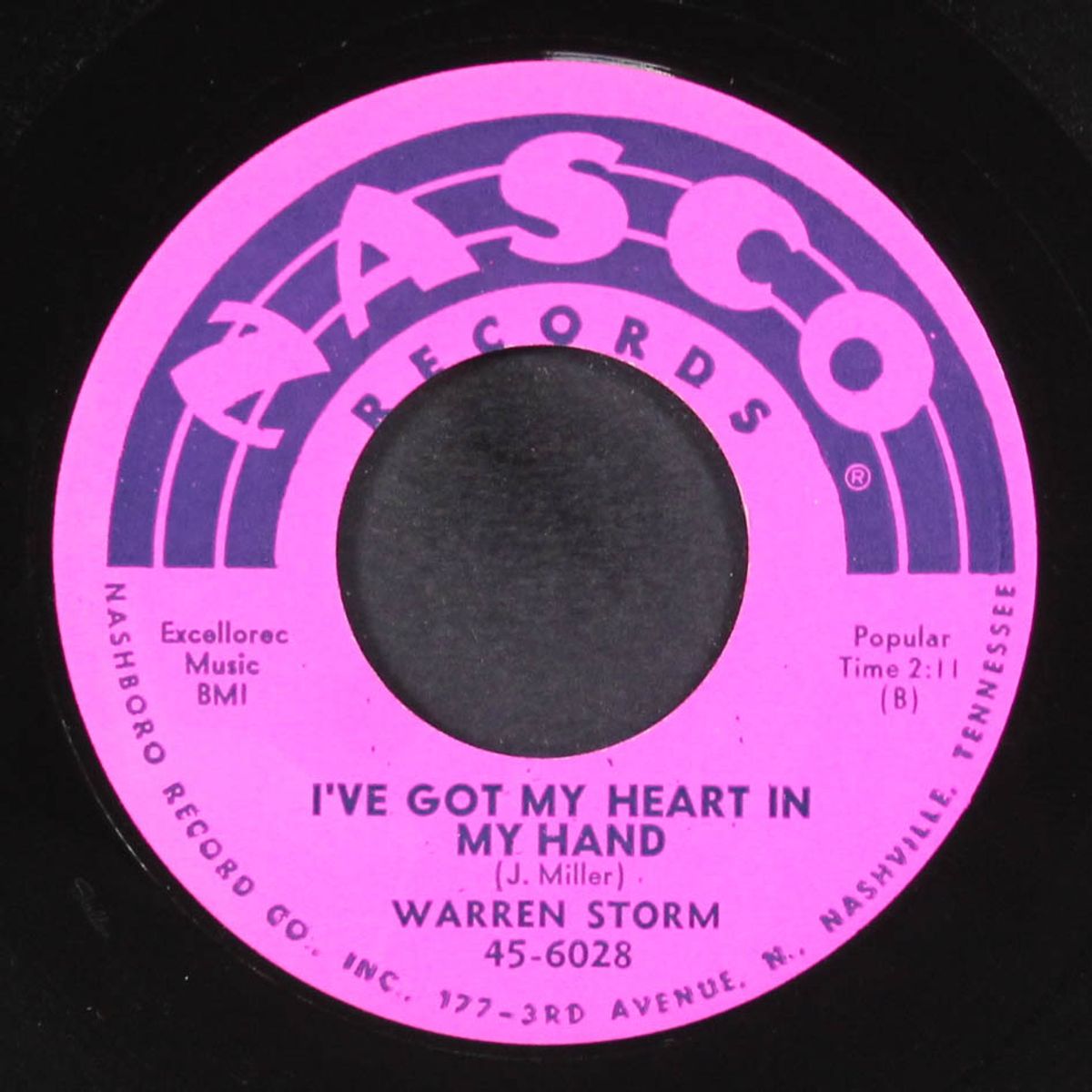 so long so long / i've got my heart in my hand by WARREN STORM